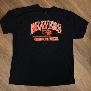 Oregon State University OSU Unisex Beavers Short Sleeve Crew Neck Tee EUC L